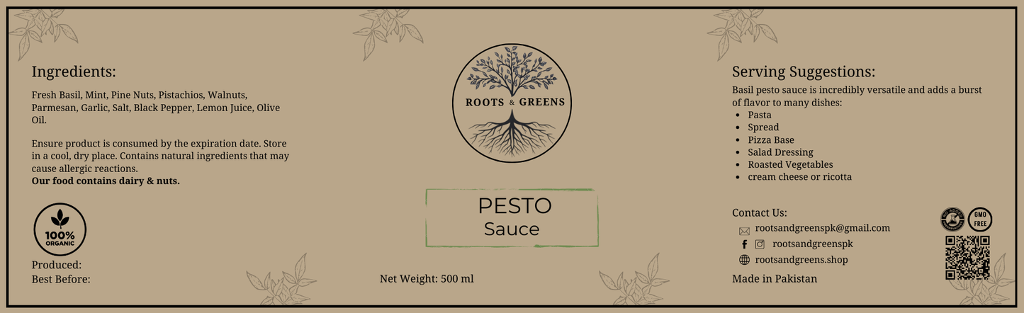 Pesto Sauce