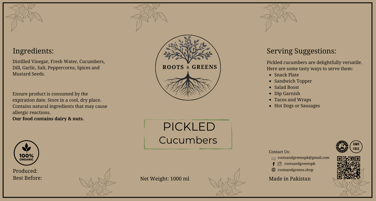 Pickled Cucumbers