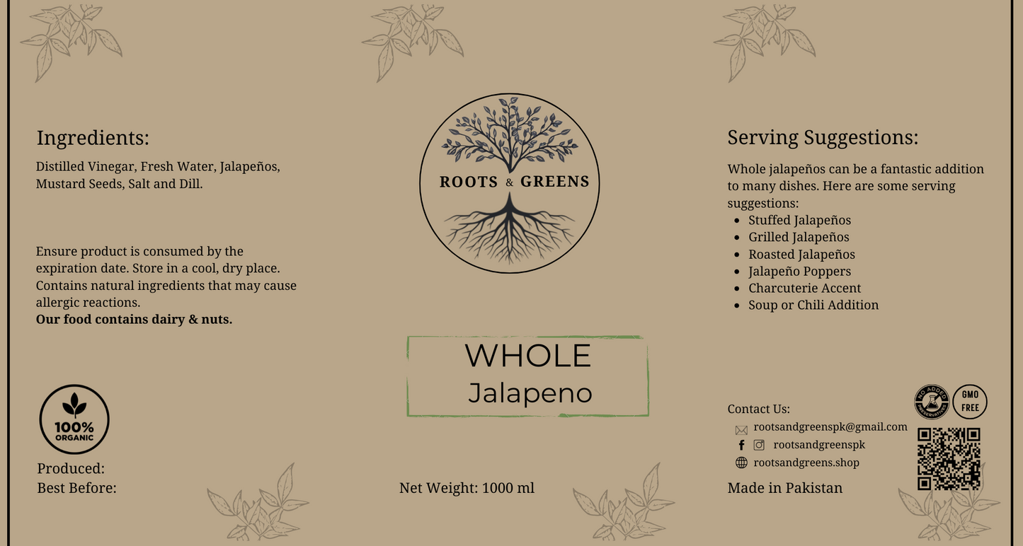 Pickled Jalapeno