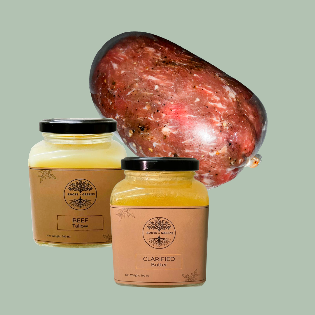 Clearified Butter, Beef Tallow & Steak
